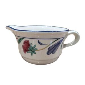 Lenox Poppies on Blue Creamer Chinastone